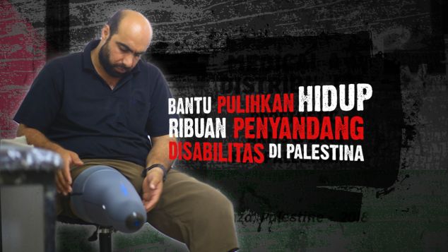 Bantu Ribuan Penyandang Disabilitas di Palestina