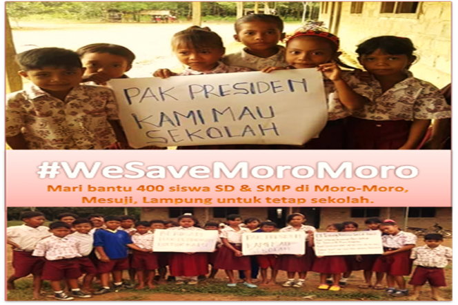 #WeSaveMoroMoro