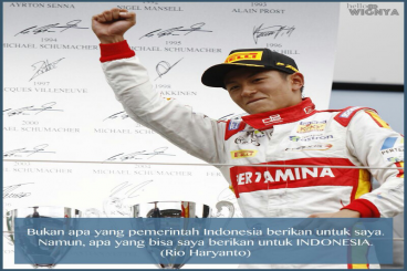 Deputi 1 Kemenpora for Rio Haryanto