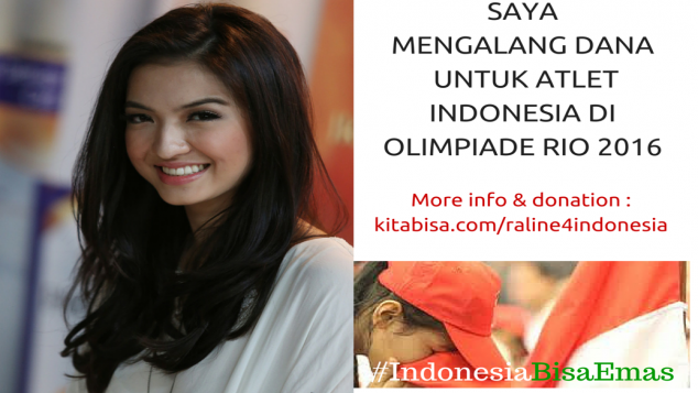 Raline Untuk #IndonesiaBisaEmas