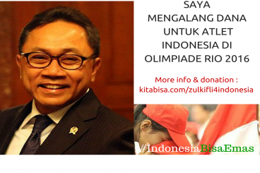 Zulkifli Untuk #IndonesiaBisaEmas