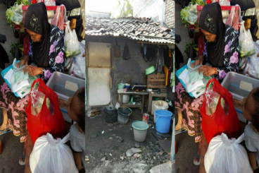 Bantuan untuk Nenek Atjah 