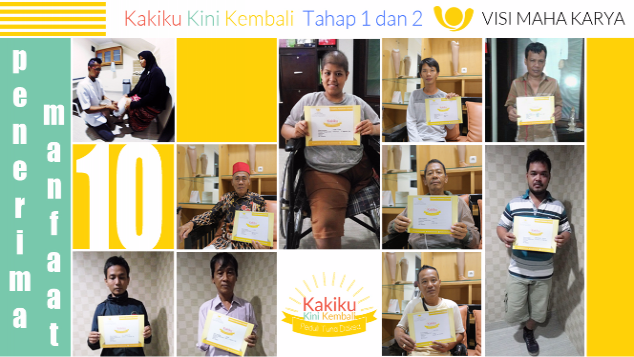 Kakiku Kini Kembali Peduli Tuna Daksa Tahap 2 & 3