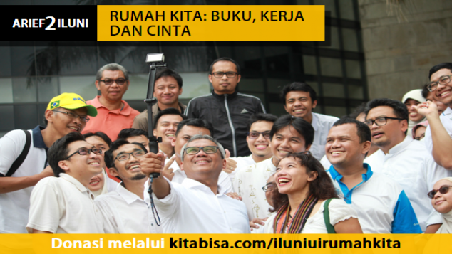 #Arief2Iluni - Rumah Kita: Buku, Kerja dan Cinta