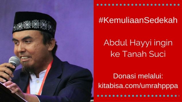#KemuliaanSedekah - Abdul Hayi ingin ke Tanah Suci