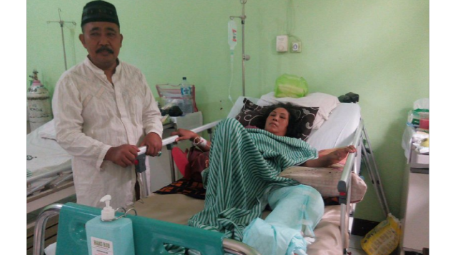 Bantu Bu Siti Operasi akibat Terlindas Truk