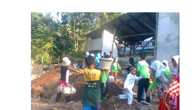 Madrasah kami terkena musibah banjir GARUT