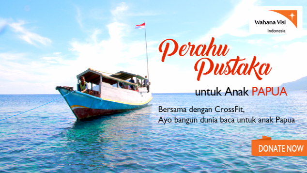 #OBWJKT - Perahu Pustaka untuk Anak Papua