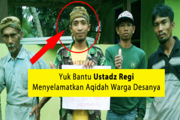 Bantu Ustadz Regi Selamatkan Aqidah Warga Desanya