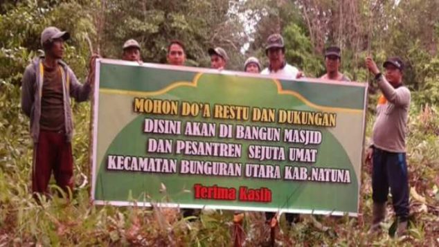 Pembangunan Mesjid Dan Pondok Pesantren di Natuna