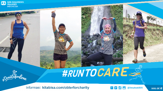 Berlari 280 KM untuk Pendidikan & Pengasuhan Anak2