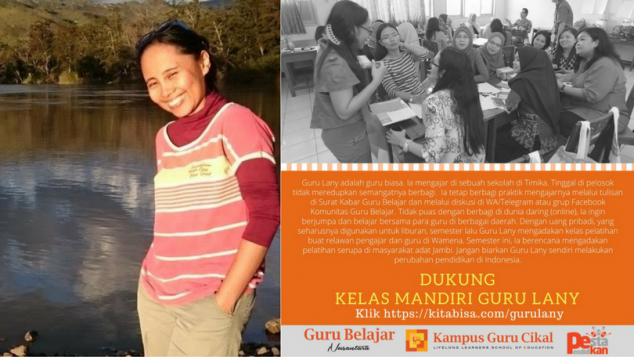 Kelas Mandiri Guru Lany di Jambi
