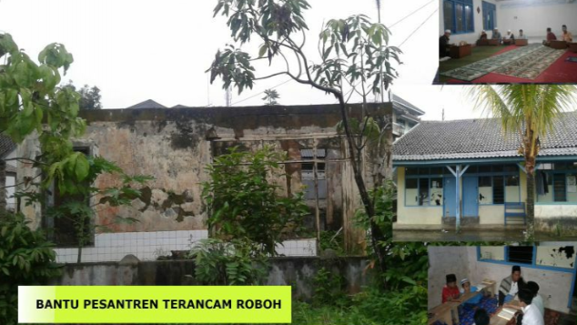 Bantu Selamatkan Pondok Pesantren Yang Mau Roboh