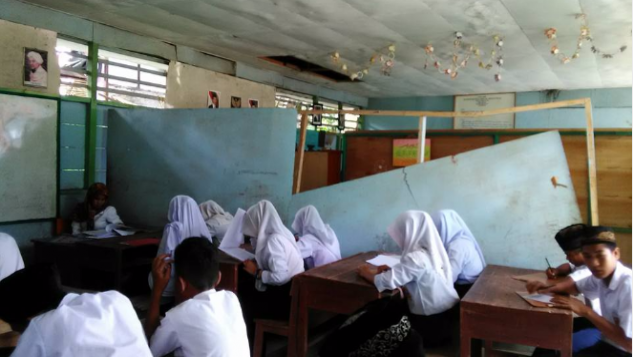 Peduli Dunia Pendidikan pembangunan gedung belajar