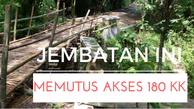 Jembatan Asa Desa Trombol