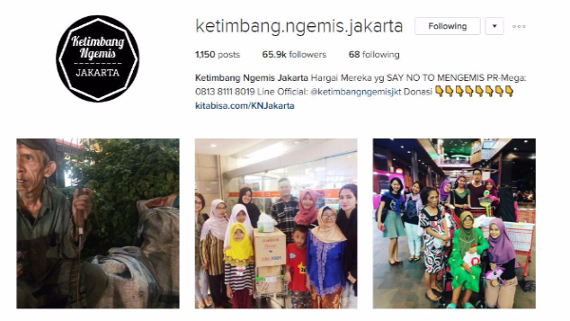 Dompet Donasi Ketimbang Ngemis Jakarta