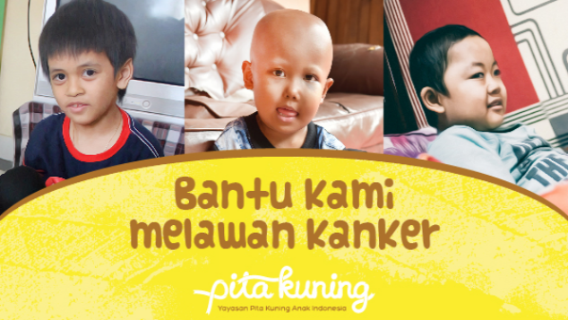 Bantu Alif, Rizal & Arles Melawan Kanker
