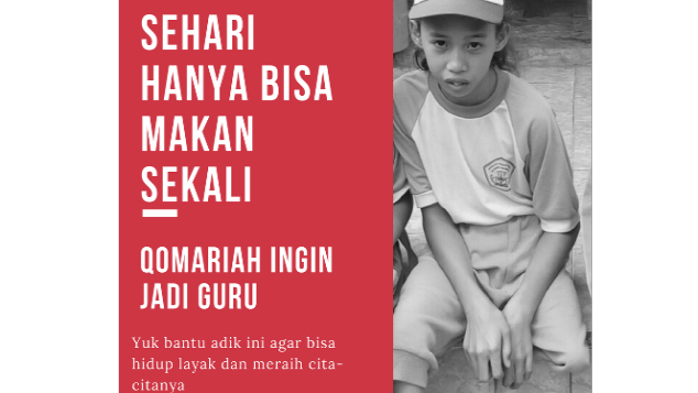 Gadis Difabel Ingin terus Sekolah dan Jadi Guru