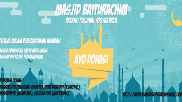 Renovasi Masjid Baiturachim Patangpuluhan Yogya
