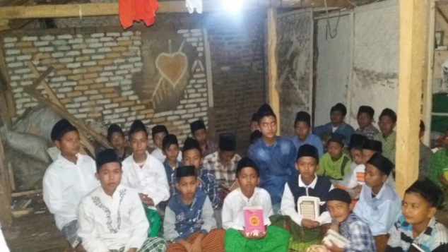 Madrasah Miftahul Jannah yang mau Roboh dan Bocor