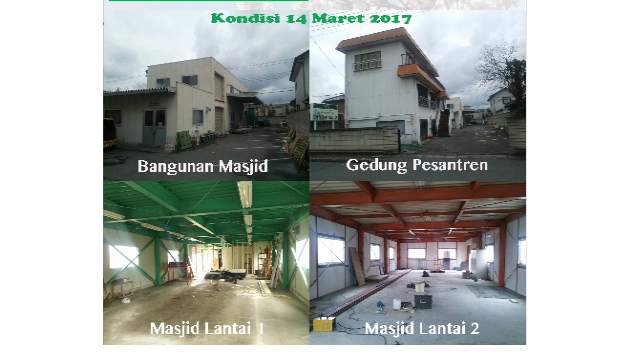 Dana Renovasi Masjid & Pesantren Al Ikhlas, Jepang
