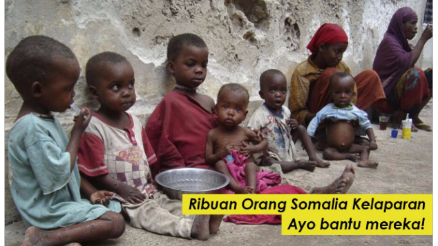 Dalam 48 Jam 110 Orang Somalia Tewas Karena Lapar!