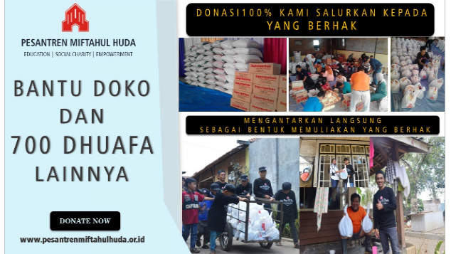 Bantu DOKO & 700 Dhuafa lainnya di Garut