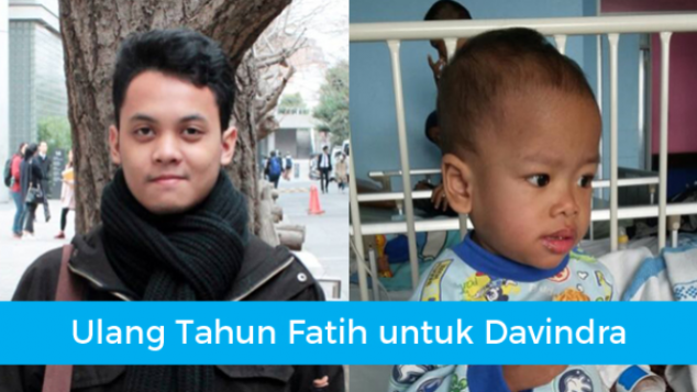 Ulang Tahun Fatih untuk Davindra