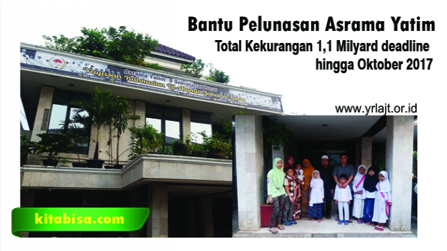 Bantu Pelunasan Asrama Yatim Di Jakarta Timur