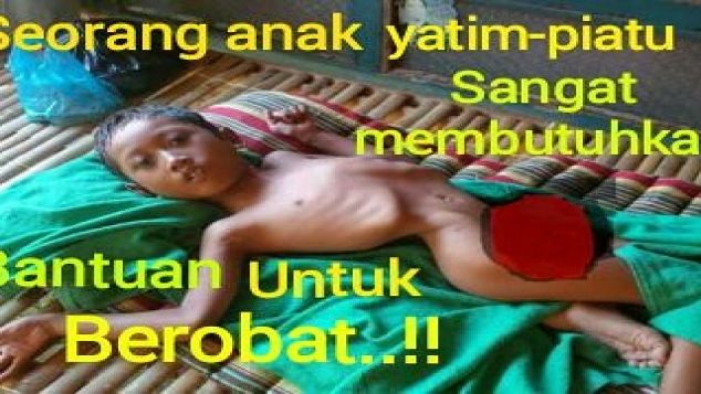 Bantu Anak Yatim-piatu yang menderita sakit.