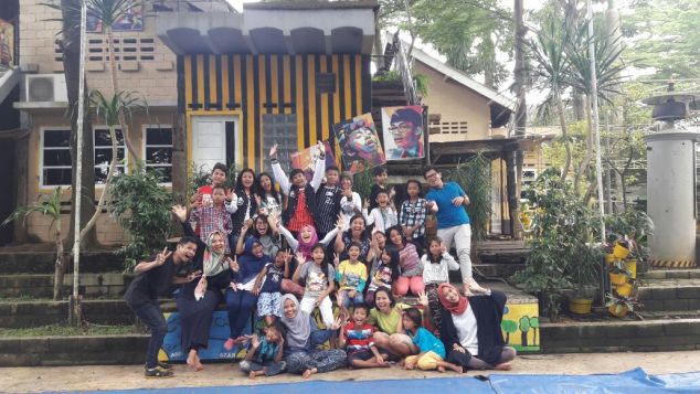 Dukung Cita-cita Adik-adik di Rumah Belajar Senen