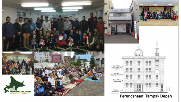 Rekonstruksi Masjid Sapporo