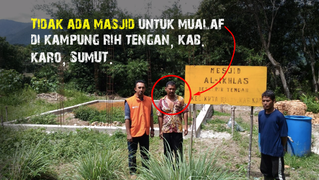 Pembangunan MASJID yang TERBENGKALAI di KARO Sumut
