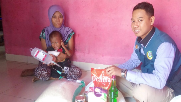 Bantu Angga,Balita Penyintas HIV Dari Kaum Dhuafa