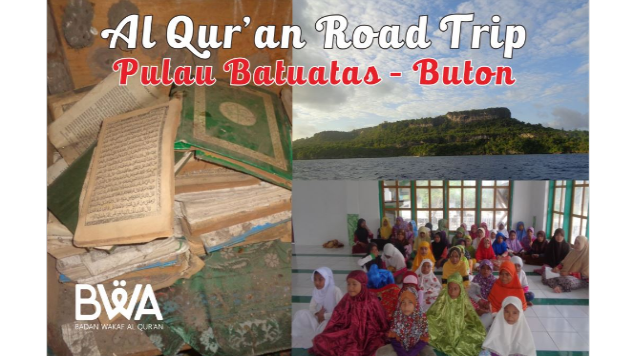 Wakaf Al Qur'an untuk Warga Pulau Batuatas - Buton