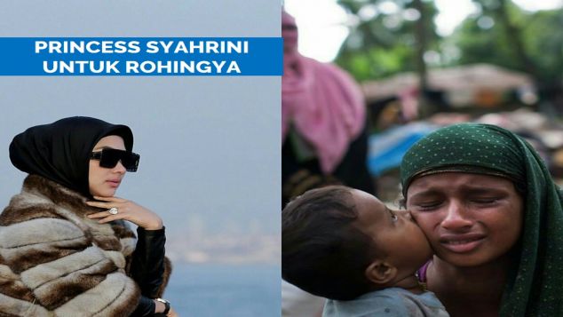 PRINCESS SYAHRINI UNTUK ROHINGYA