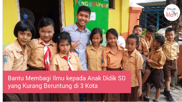 Minggu Bagi Ilmu - Bantu Pendidikan Anak Marjinal