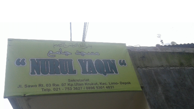 Pembebasan Lahan utk perluasan Masjid Nurul Yaqin