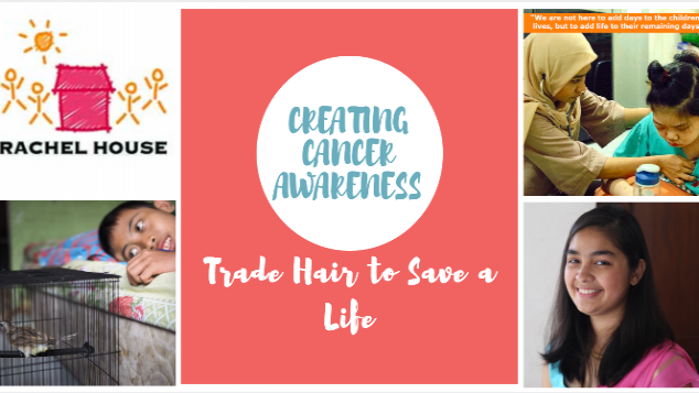 I'm shaving my head for kids with cancer