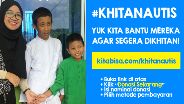 Ulang Tahun @liamarta untuk Khitan Anak Autis