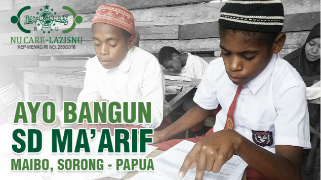 BANGUN SD AL MAARIF 1 KLABINAIN DI SORONG PAPUA