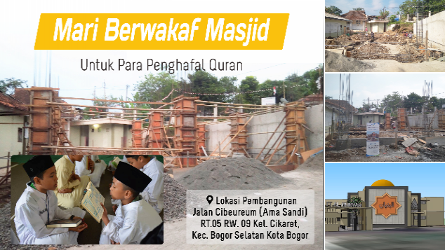 Wakaf Masjid Penghafal Qur'an
