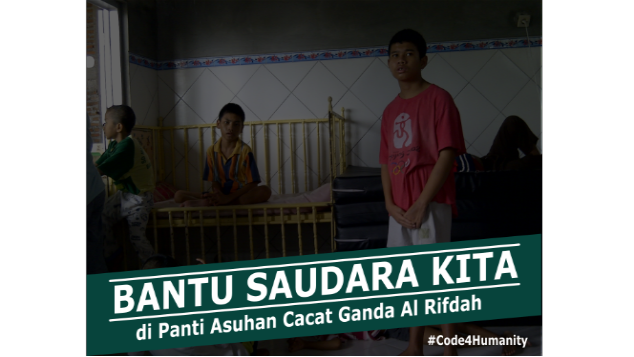 Bantuan untuk Panti Asuhan Cacat Ganda Ar-Rifdah