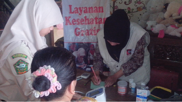 Relawan Aksi Layanan Kesehatan Gratis BMH