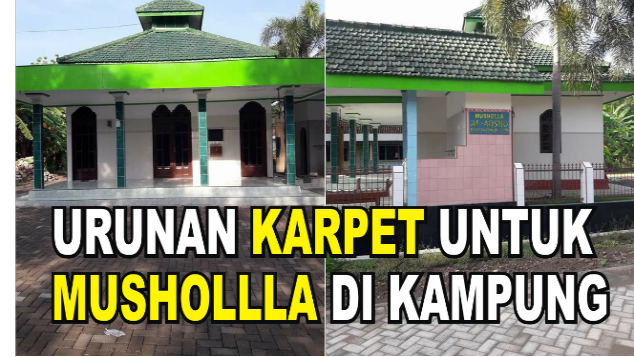 Karpet Untuk Musholla Kampung
