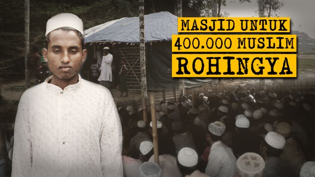 Membangun Masjid yang Layak untuk Rohingya