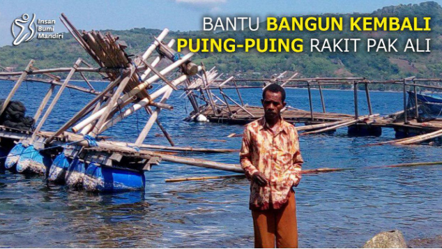 BANTU BANGUN KEMBALI PUING-PUING RAKIT PAK ALI