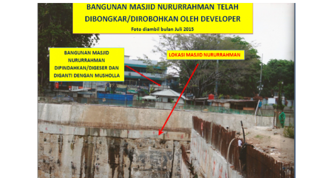 PEMBANGUNAN MASJID NURURRAHMAN DAN TAHFIDZ QUR'AN