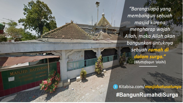 Bantu Bangun Masjid Satu Satunya di Desa Ini