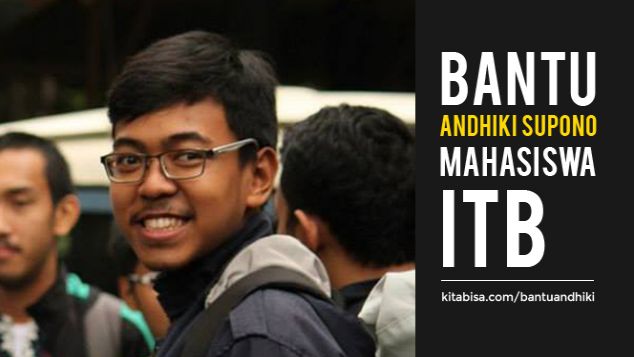 Bantu Andhiki Supono Berjalan kembali